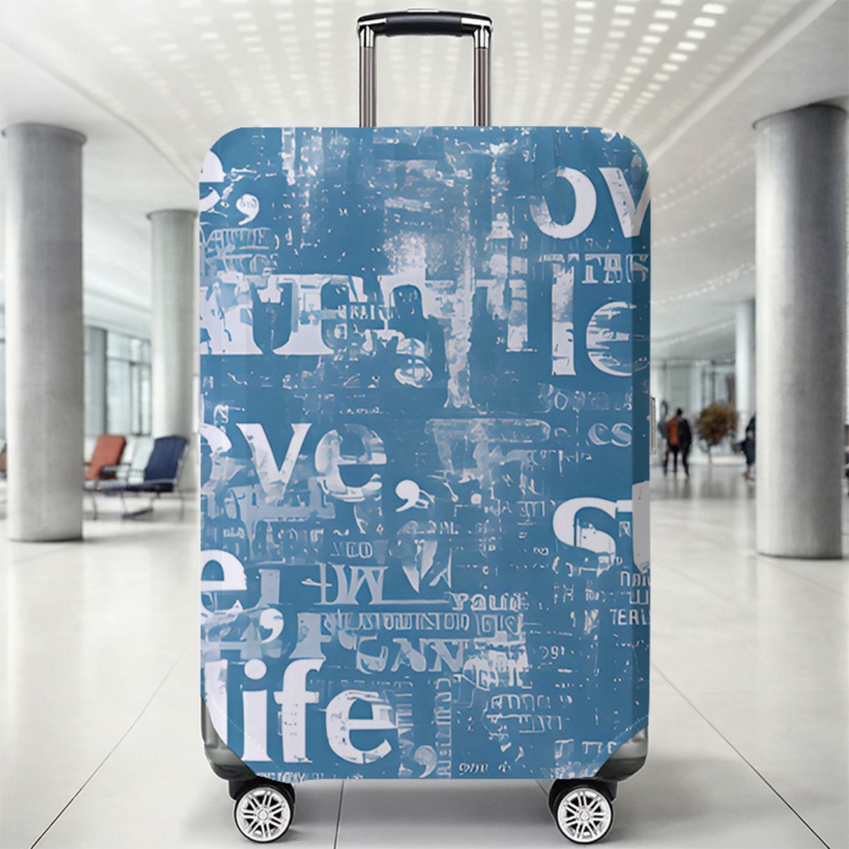 Waterproof Suitcase Cover Protector - Ochraniacz na walizkę elastyczny wodoodporny pyłoszczelny