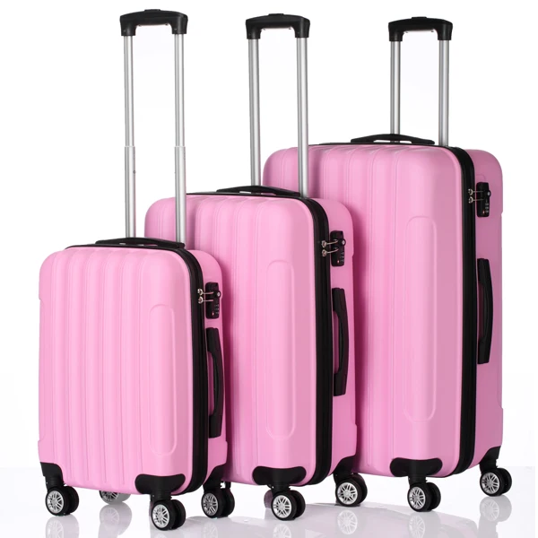 Expandable Hard Shell Luggage Set - Zestawy walizek 3 w 1: lekkie,