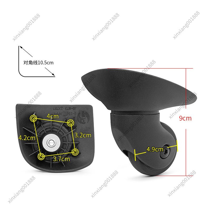 Silent Replacement Luggage Wheels - Części zamienne do walizki Samsonite V22,