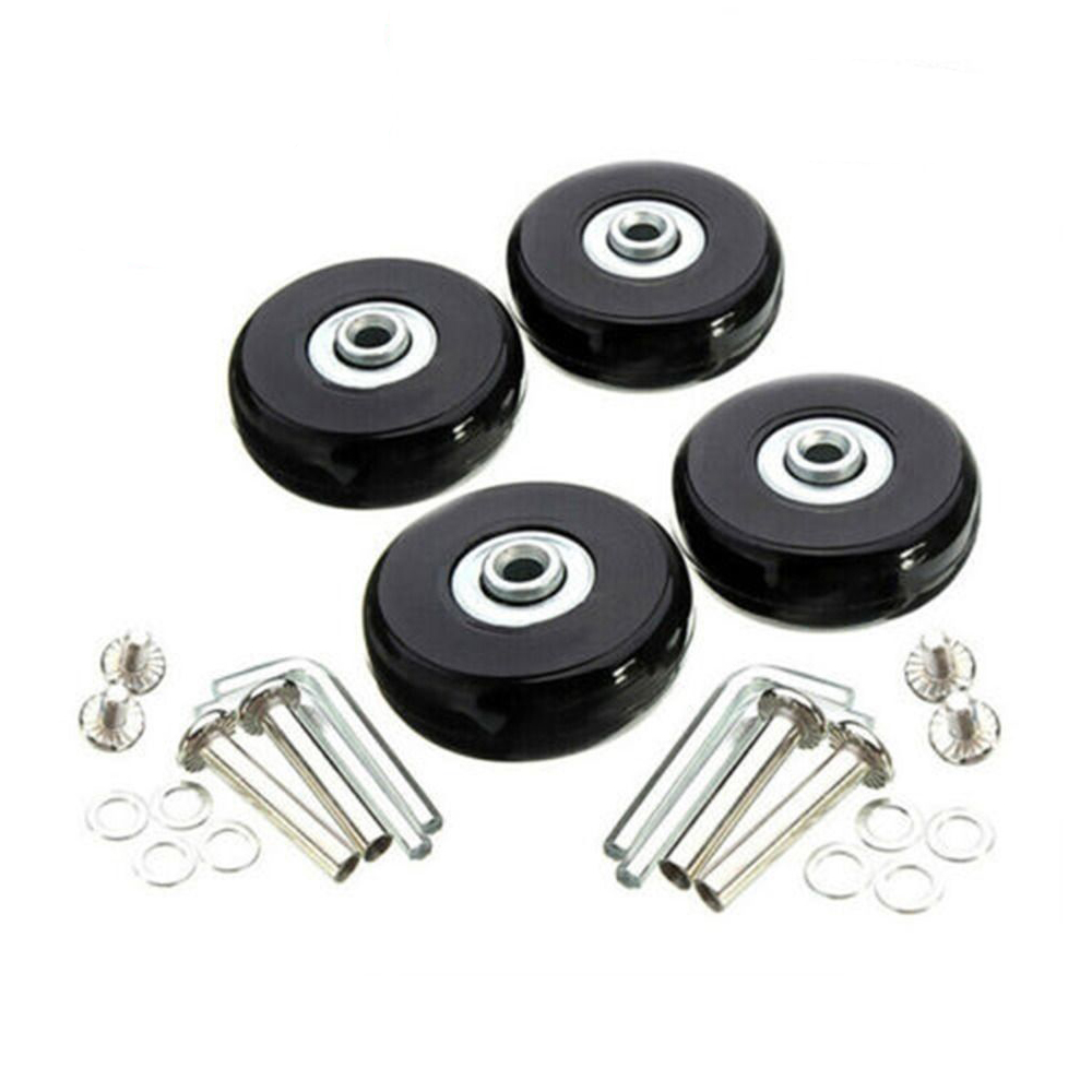 Silent Replacement Luggage Wheels - Wytrzymałe, ciche osie do walizek 57-59MM,