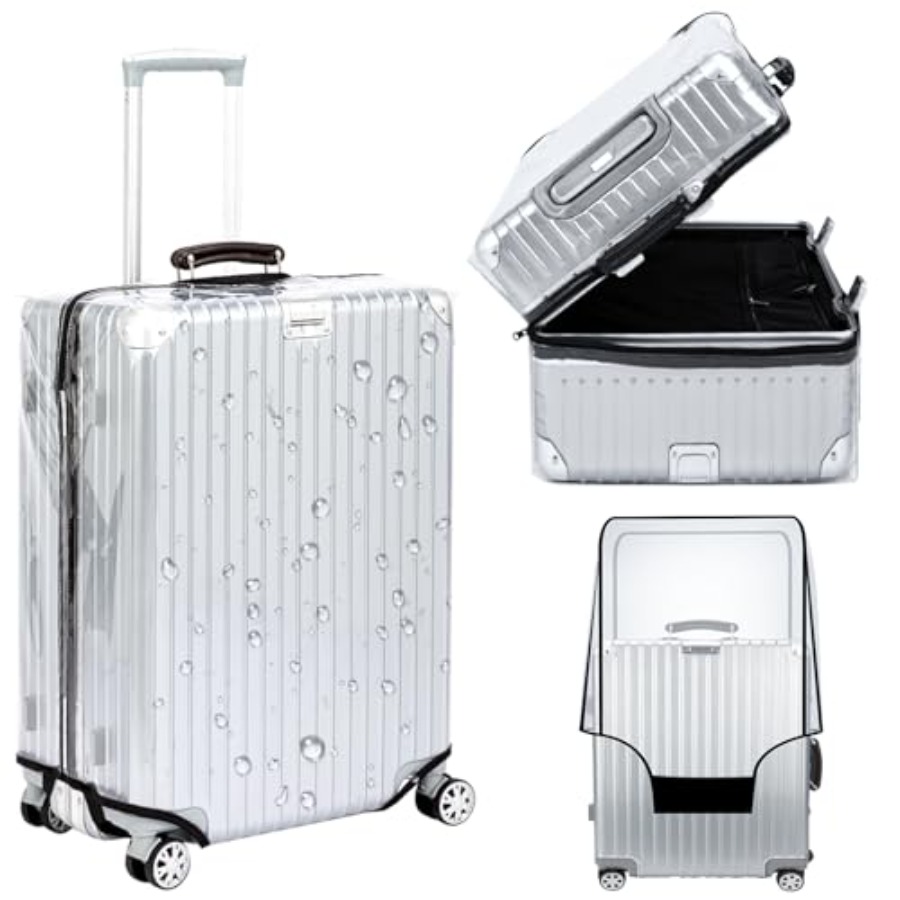 Luggage Protective Cover Transparent - Przezroczysta osłona na walizkę Veki z