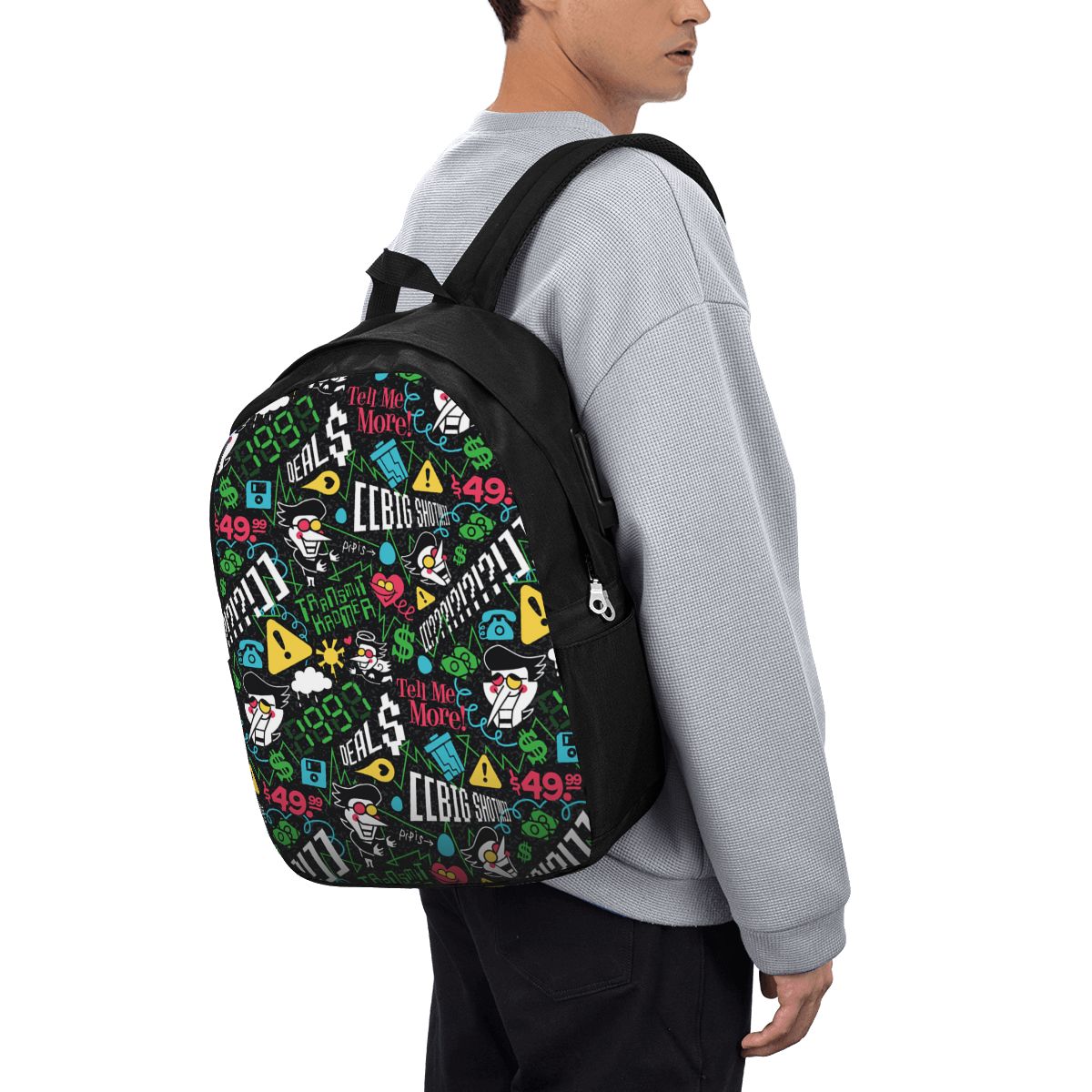 Backpacks - Plecak Deltarune SPAMTON G, torba podróżna