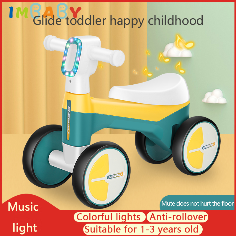 Kids Ride On Suitcase Scooter - Dziecko muzyczne rowerek biegowy bez pedału