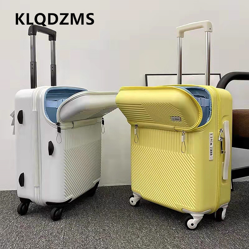 Front Opening Laptop Luggage 24 Inch - KLQDZMS 20/24-calowa wysokiej jakości walizka z