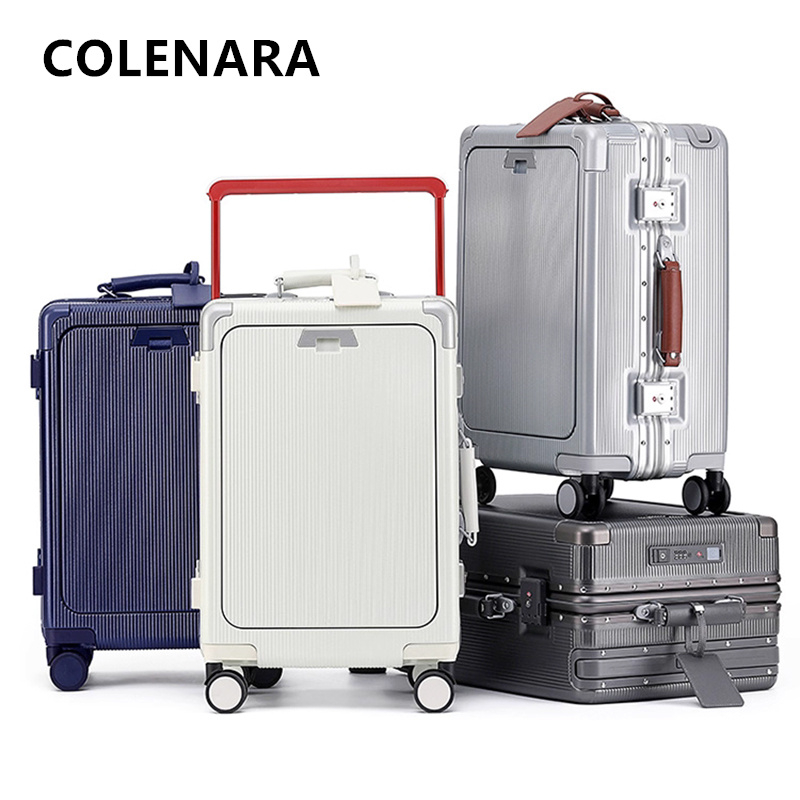 Front Opening Laptop Luggage 24 Inch - Walizka na laptopa COLENARA 20