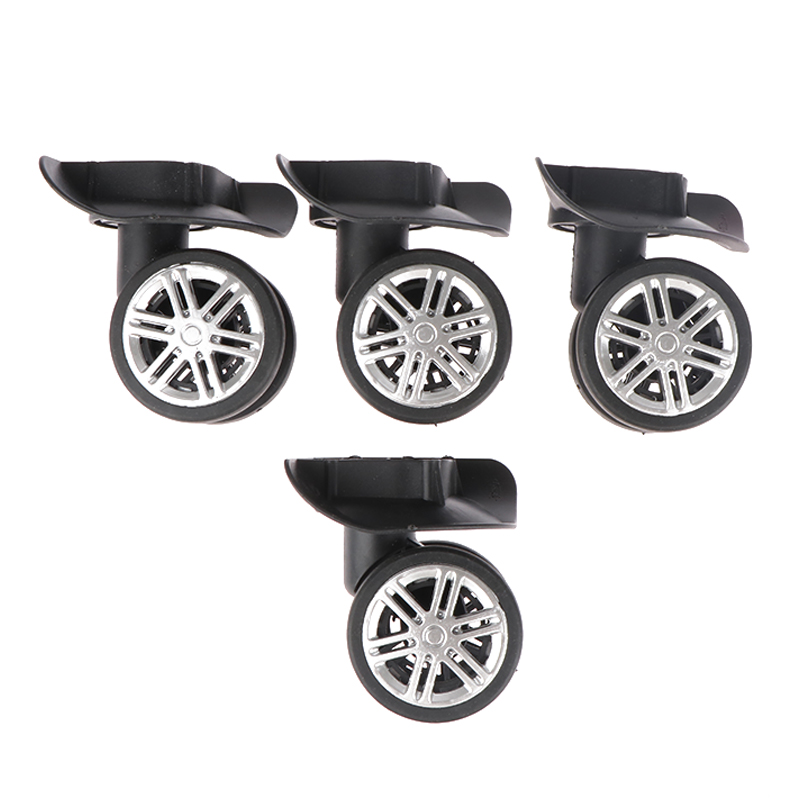 Silent Replacement Luggage Wheels - 4 sztuk ciche uniwersalne koła wymiana