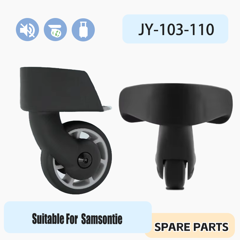 Silent Replacement Luggage Wheels - Zestaw do wymiany cichych kółek do