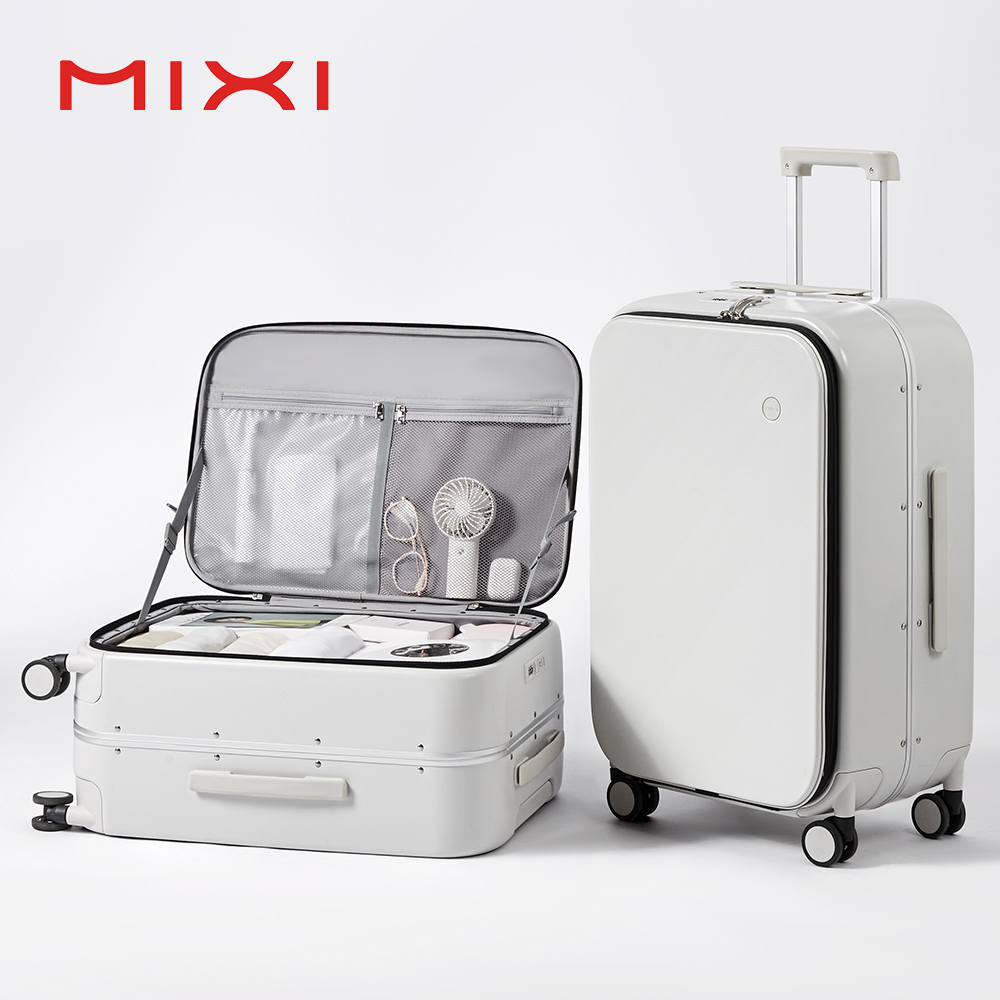 Aluminum Frame Carry On Luggage - Walizka na kółkach Mixi New PC