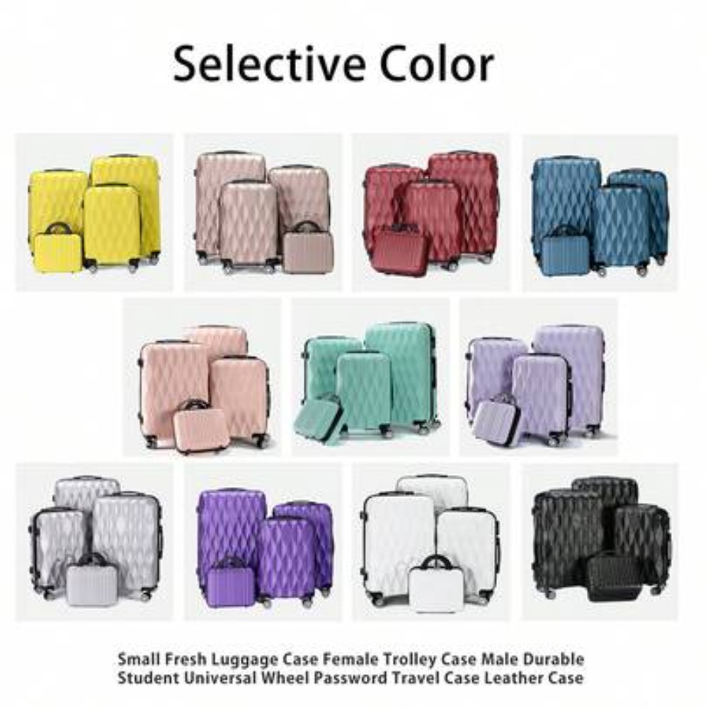 Expandable Hard Shell Luggage Set - 2-częściowy zestaw walizek 14 cali i