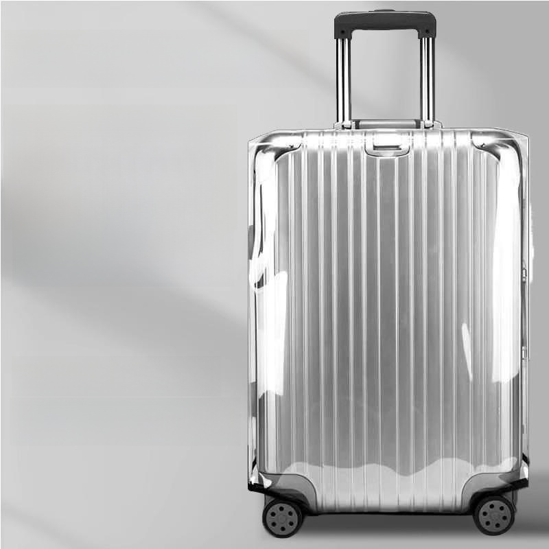 Luggage Protective Cover Transparent - Grubszy Pokrowiec Ochronny na Bagaż Przezroczysty