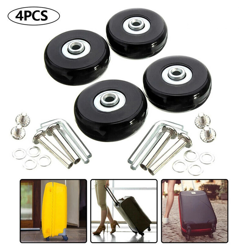 Silent Replacement Luggage Wheels - 22 szt./zestaw Części do walizek Ośki