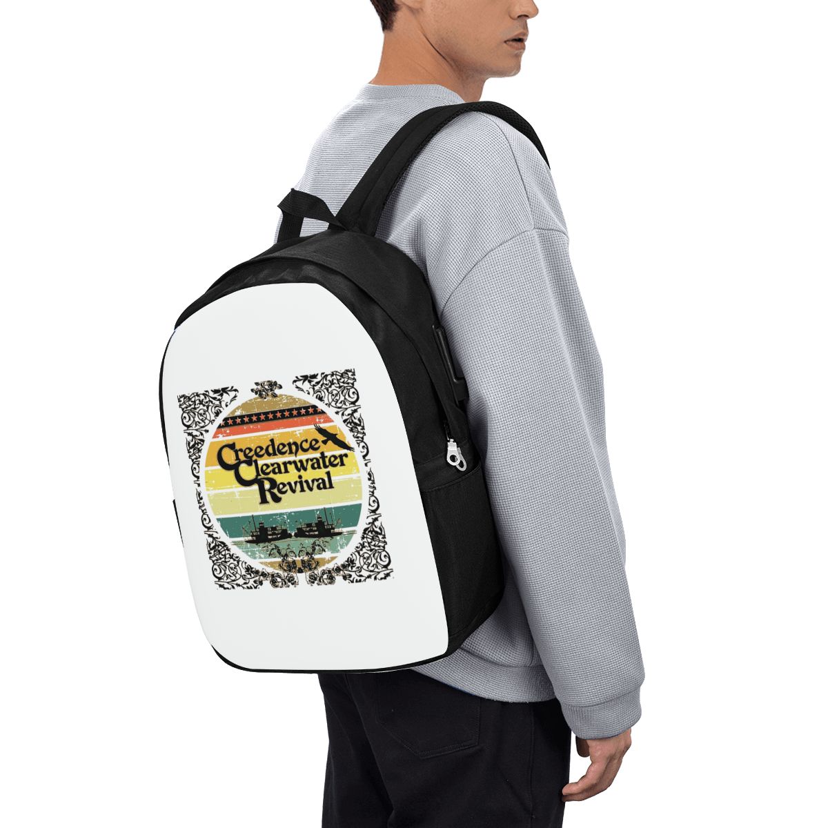 Travel Bags - Plecak Creedence Clearwater Revival Riverboats, torba