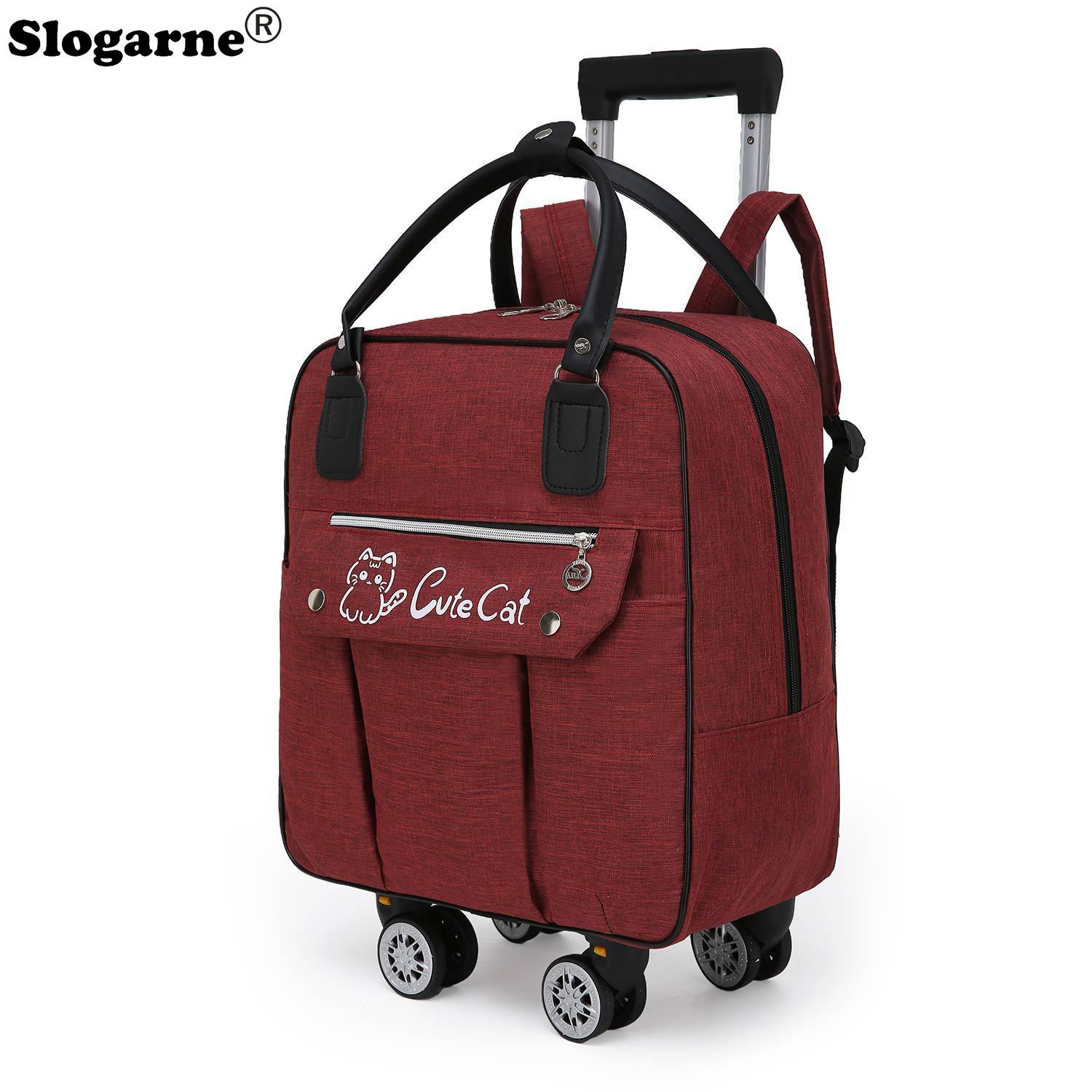 Foldable Rolling Luggage Bag - Wózek Torba podróżna o dużej pojemności