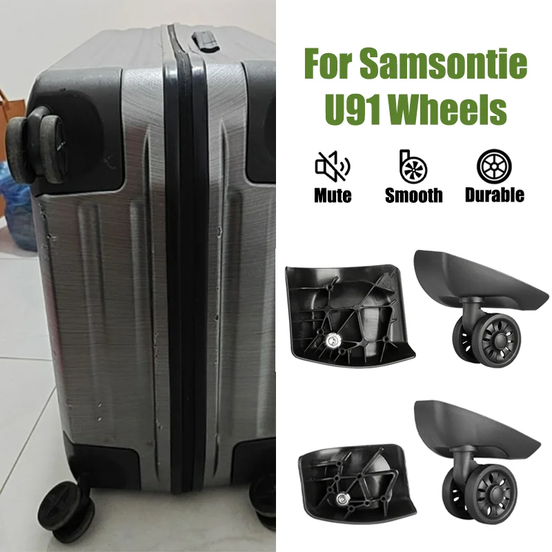 Silent Replacement Luggage Wheels - Zestaw wymienny cichych kółek do walizek
