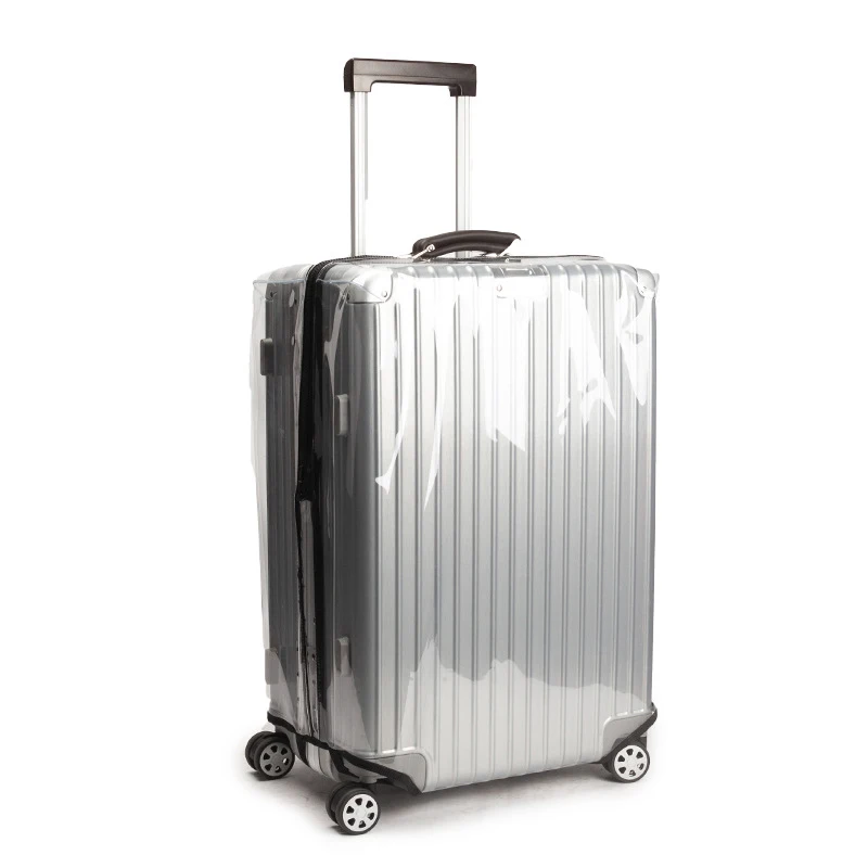 Luggage Protective Cover Transparent - Przezroczysta osłona bagażu Odporna na kurz