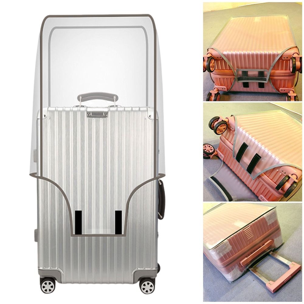 Waterproof Suitcase Cover Protector - Przezroczysty pokrowiec na bagaż podróżny z