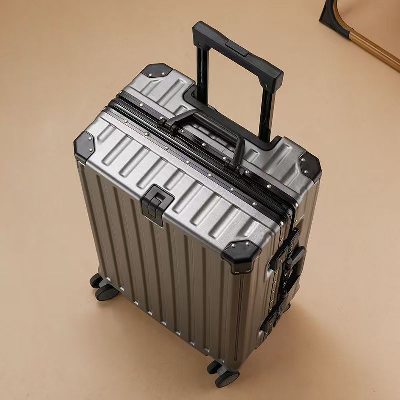 Aluminum Frame Carry On Luggage - 20-30-calowa, ulepszona walizka z aluminiową ramą,