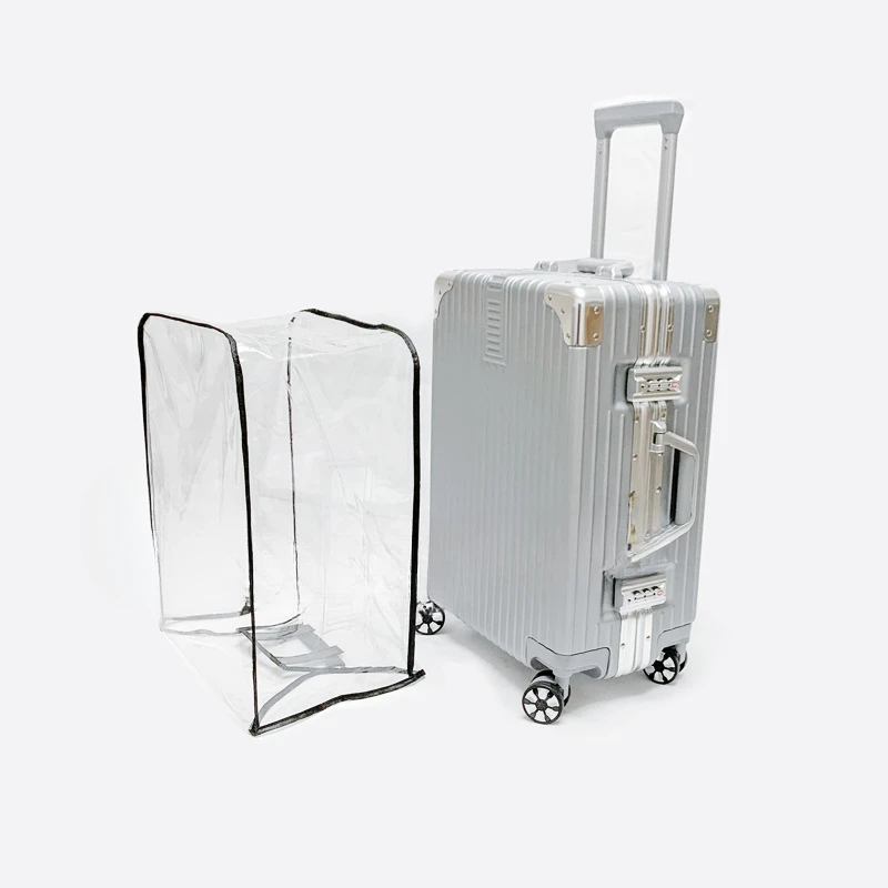 Luggage Protective Cover Transparent - Przezroczysta osłona na bagaż z PVC
