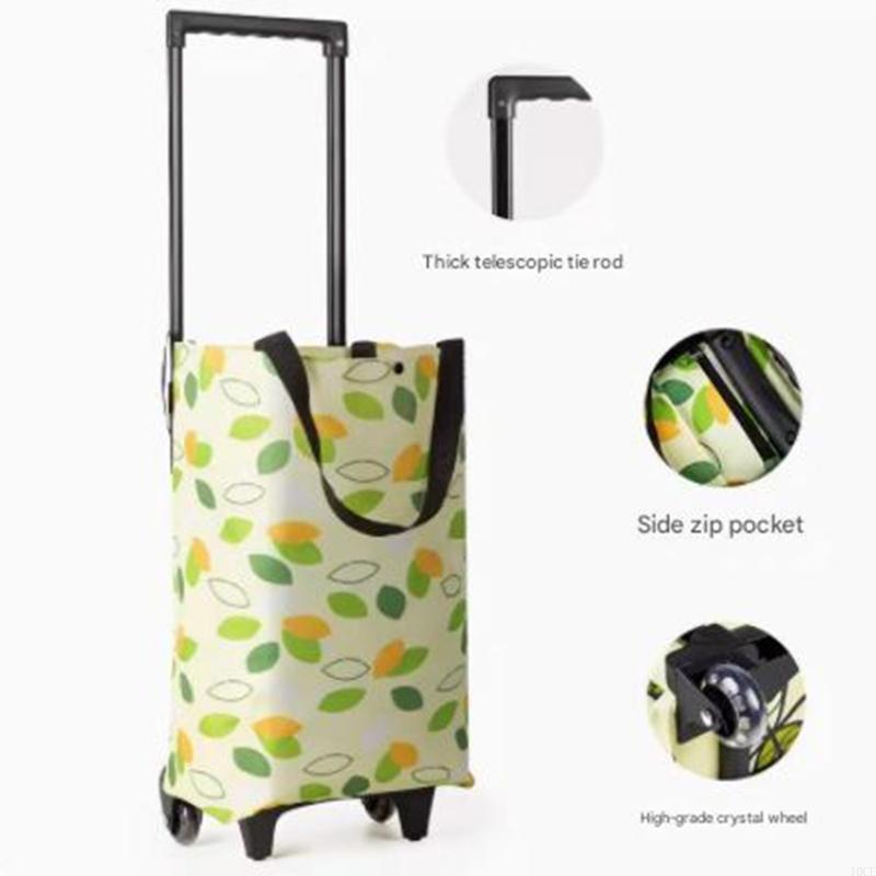 Lekki składany wózek na kółkac – Foldable Rolling Luggage Bag recenzja i cena
