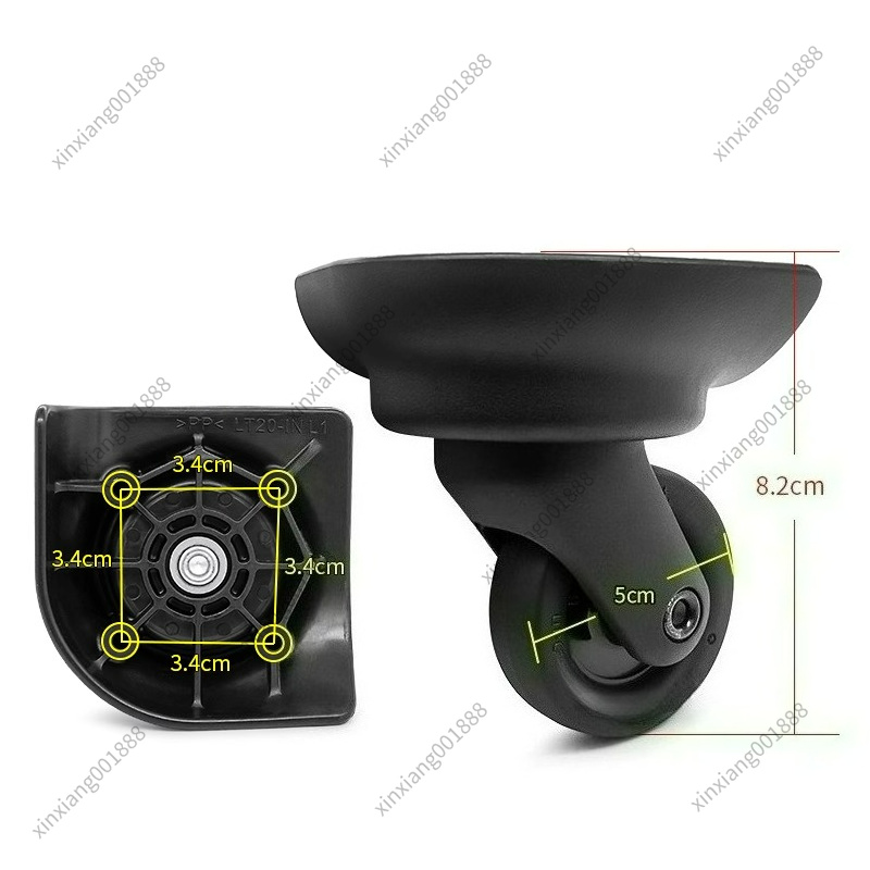 Kółka zamienne do walizek Sams – Silent Replacement Luggage Wheels recenzja i cena