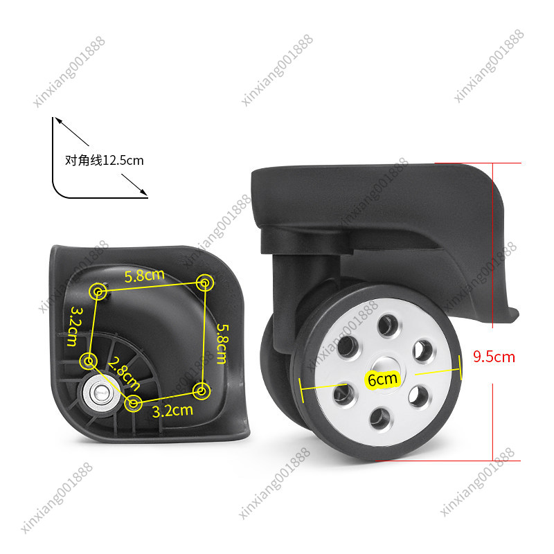 Kółka zamienne do walizek RIMO – Silent Replacement Luggage Wheels recenzja i cena