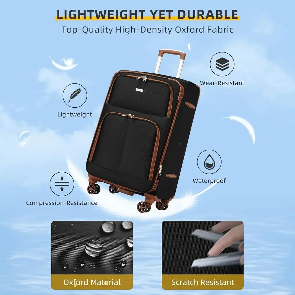 5-częściowy zestaw walizek roz – Expandable Hard Shell Luggage Set recenzja i cena
