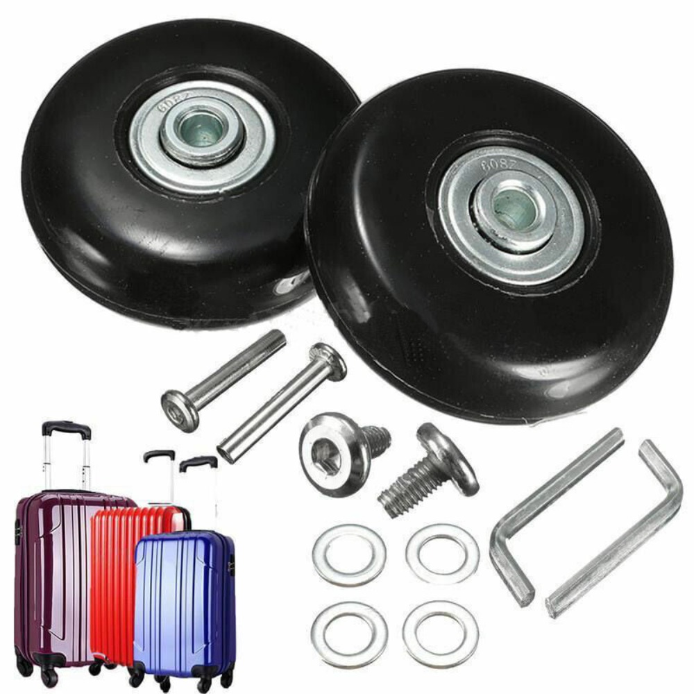 Wytrzymałe, ciche osie do wali – Silent Replacement Luggage Wheels recenzja i cena