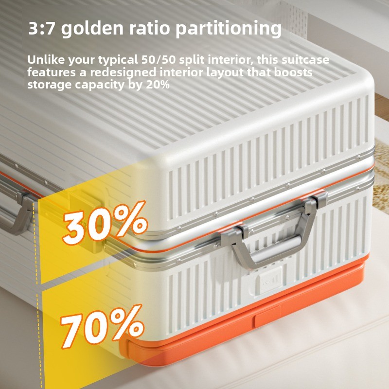 Walizka podróżna z szerokim uc – Aluminum Frame Carry On Luggage recenzja i cena