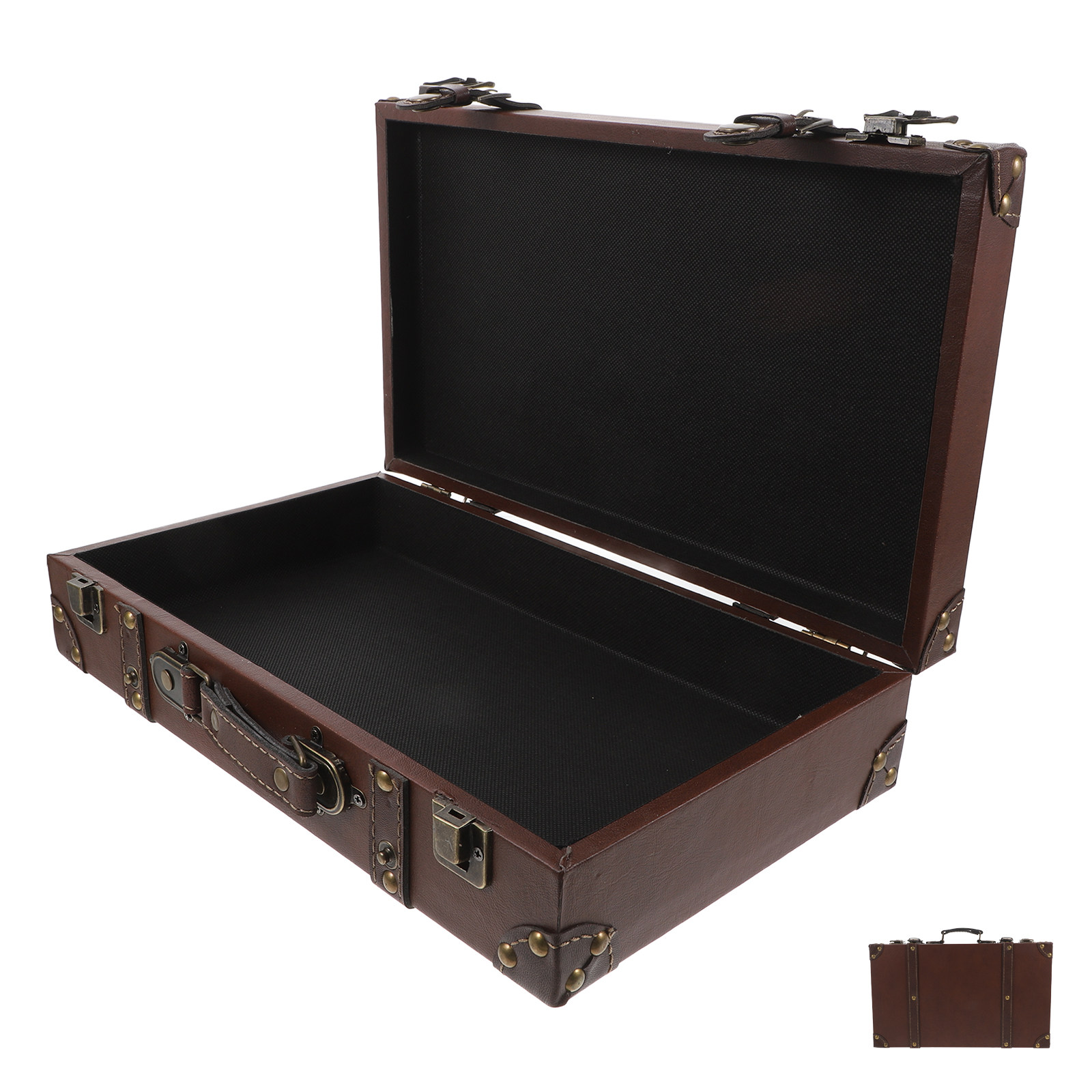 Klasyczny brytyjski styl, vint – Retro Vintage Trunk Suitcase recenzja i cena