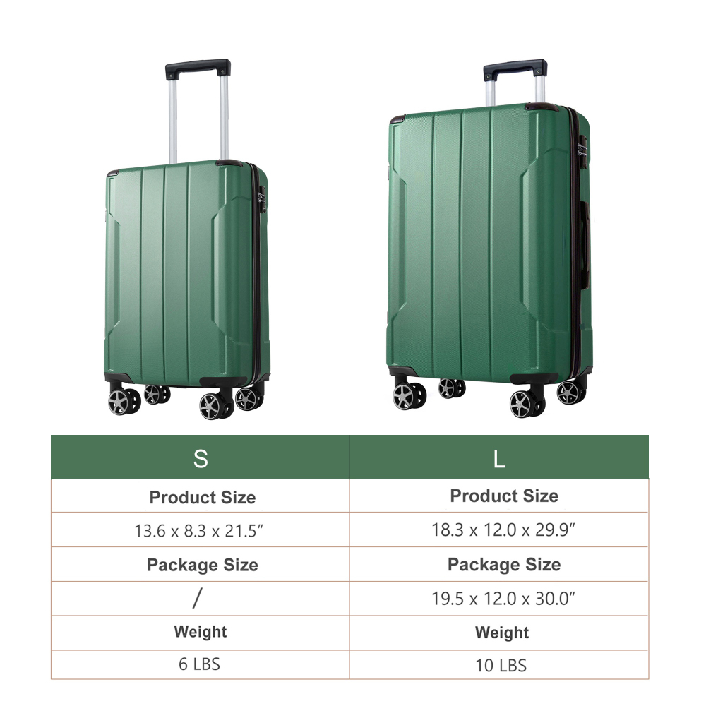 2-częściowy zestaw walizek z t – Expandable Hard Shell Luggage Set recenzja i cena