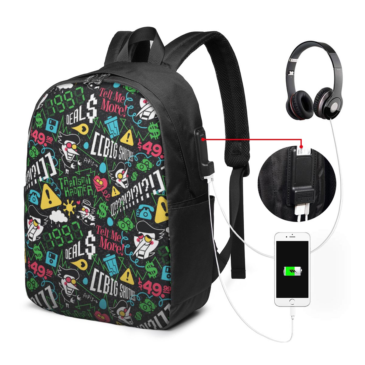 Plecak Deltarune SPAMTON G, to – Backpacks recenzja i cena
