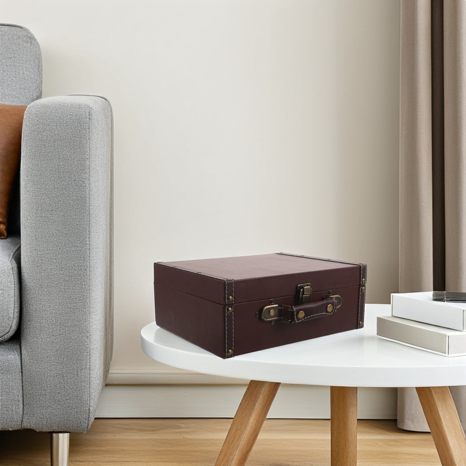 Walizka w stylu vintage, rekwi – Retro Vintage Trunk Suitcase recenzja i cena