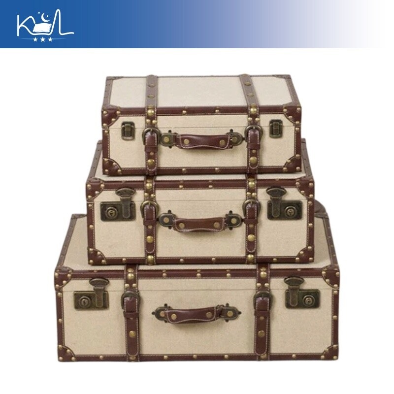 Vintage'owa skrzynia do przech – Retro Vintage Trunk Suitcase recenzja i cena