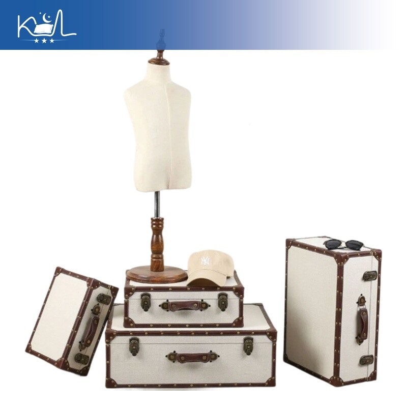 Vintage'owa skrzynia do przech – Retro Vintage Trunk Suitcase recenzja i cena