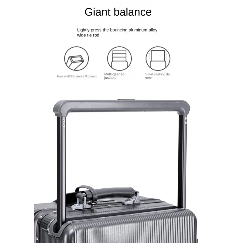 Walizka podróżna z aluminiową  – Aluminum Frame Carry On Luggage recenzja i cena