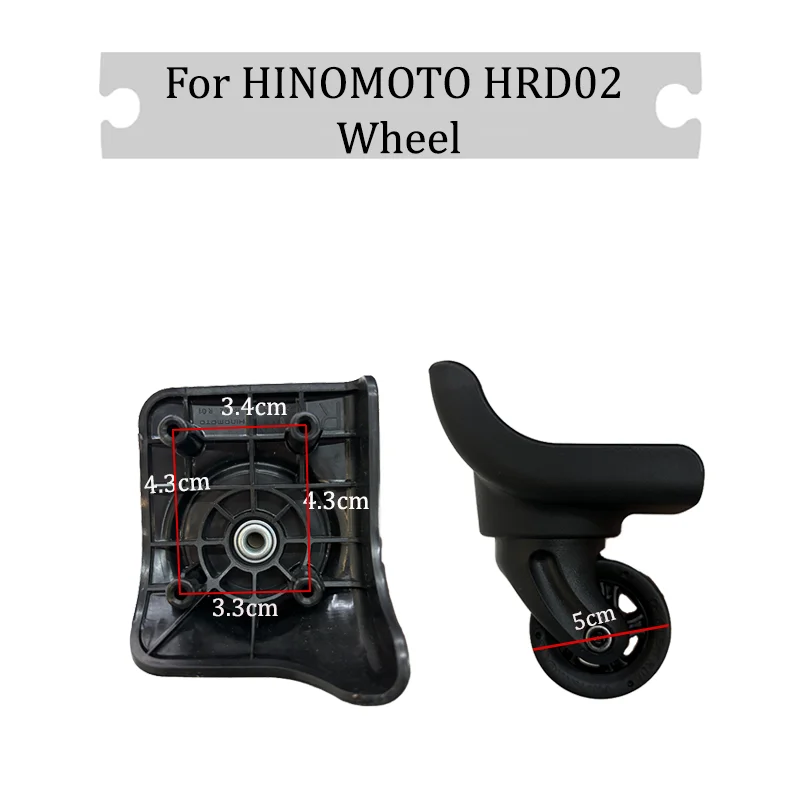 Odpowiednie do HINOMOTO HRD02  – Silent Replacement Luggage Wheels recenzja i cena