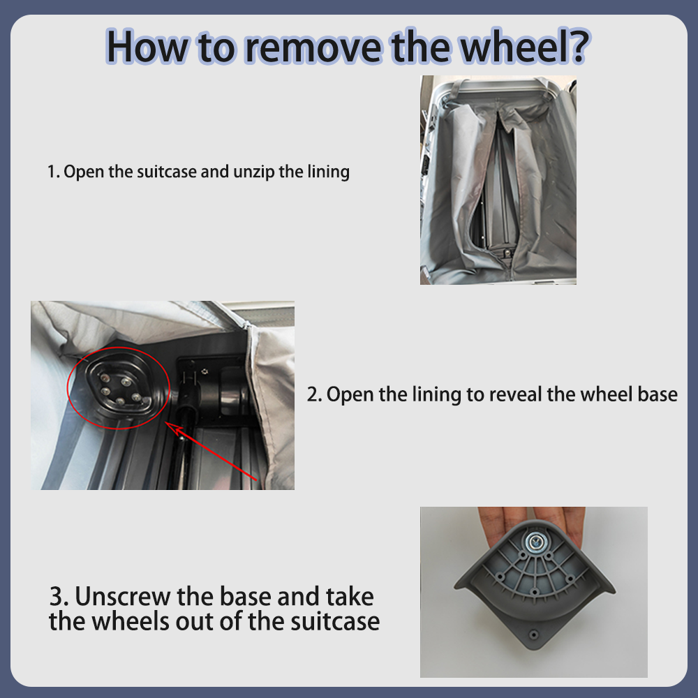Odpowiednie do HINOMOTO HRD02  – Silent Replacement Luggage Wheels recenzja i cena