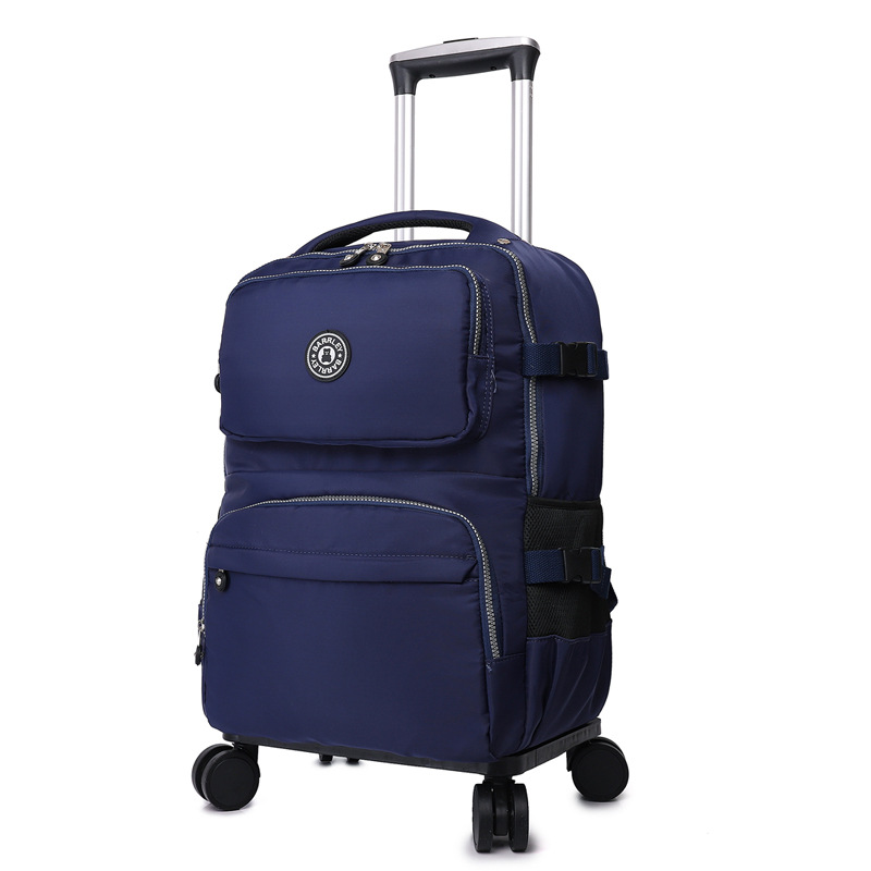 Damska wózek podróżny walizka  – Foldable Rolling Luggage Bag recenzja i cena