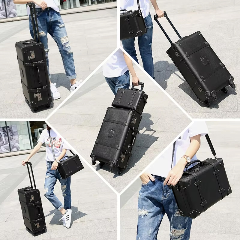 Nowa Retro Walizka na Kółkach  – Retro Vintage Trunk Suitcase recenzja i cena
