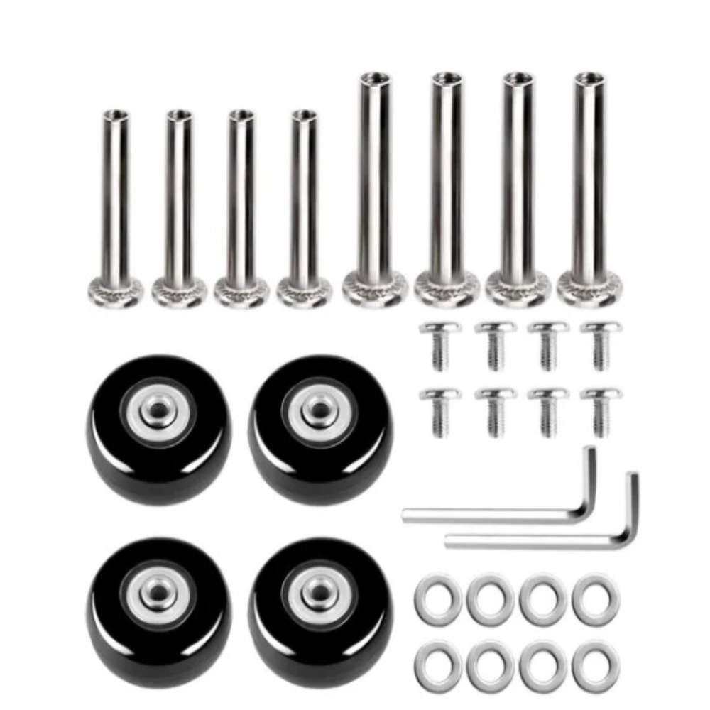 2/4 szt. 57-59MM Ciche Kółka P – Silent Replacement Luggage Wheels recenzja i cena