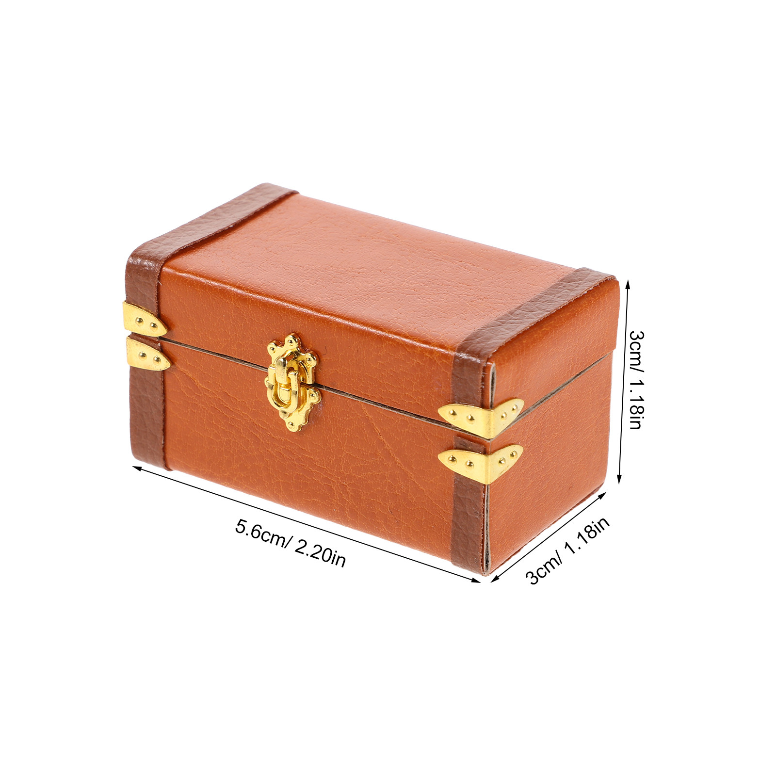 Miniaturowa walizka podróżna w – Retro Vintage Trunk Suitcase recenzja i cena