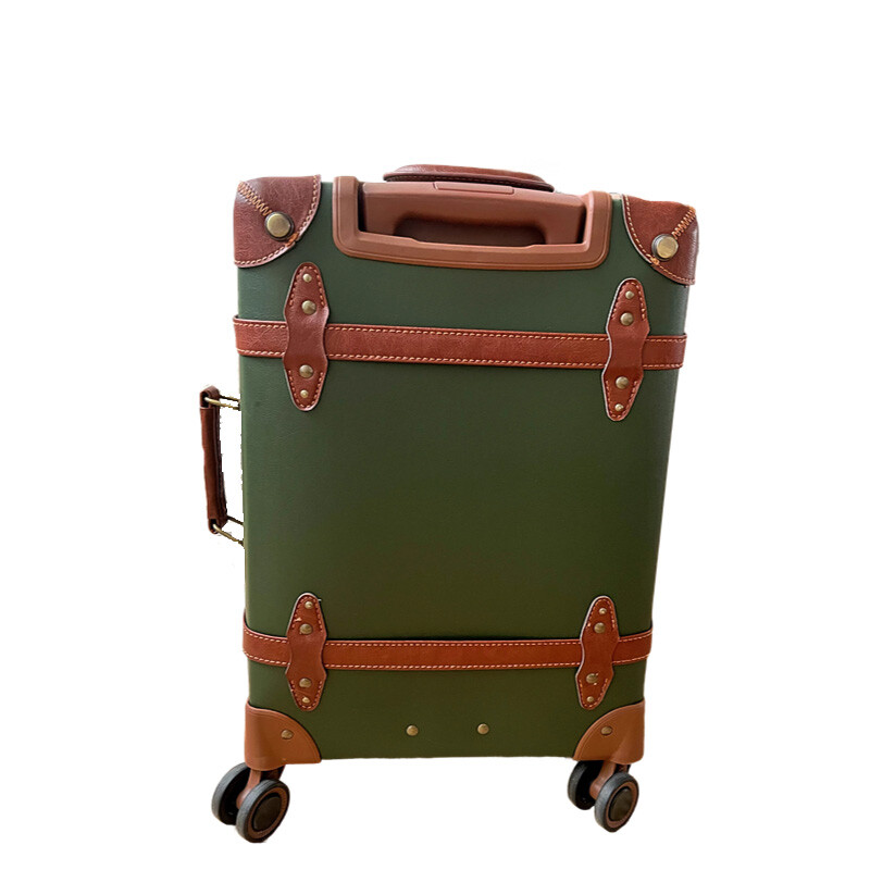 Walizka ze skóry PU w stylu vi – Retro Vintage Trunk Suitcase recenzja i cena