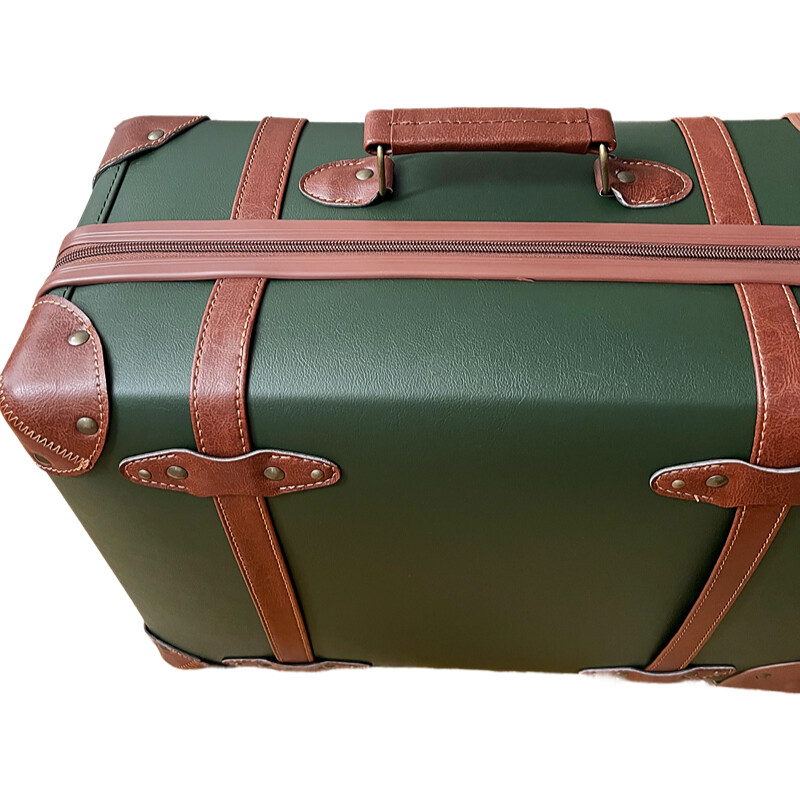 Walizka ze skóry PU w stylu vi – Retro Vintage Trunk Suitcase recenzja i cena