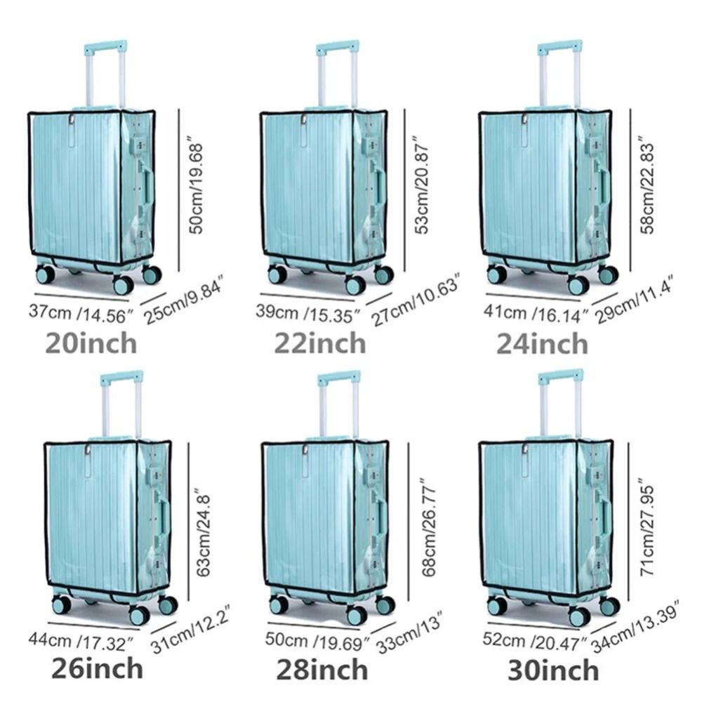 Nowy pokrowiec ochronny na bag – Waterproof Suitcase Cover Protector recenzja i cena