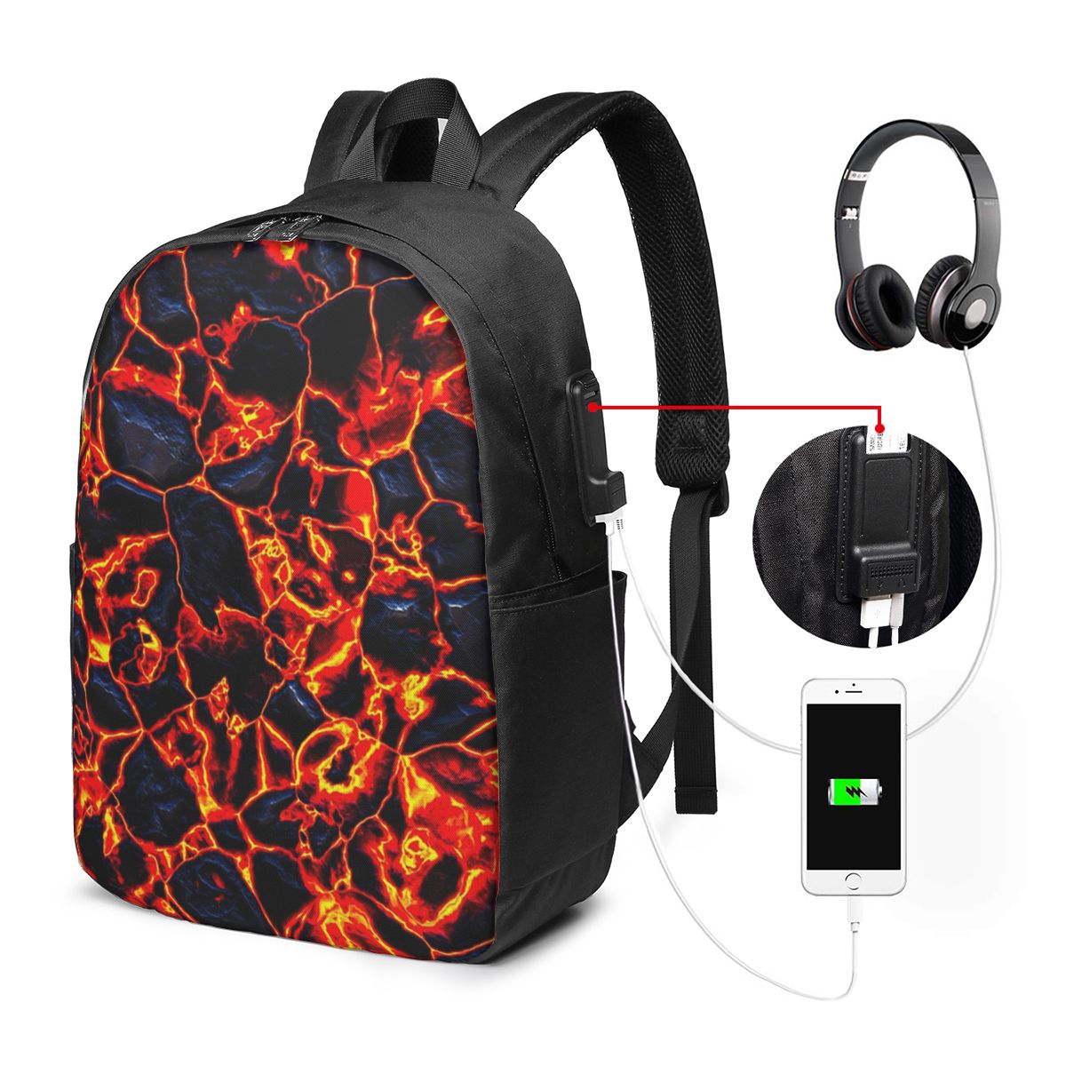 Plecak na laptopa z motywem la – Travel Bags recenzja i cena