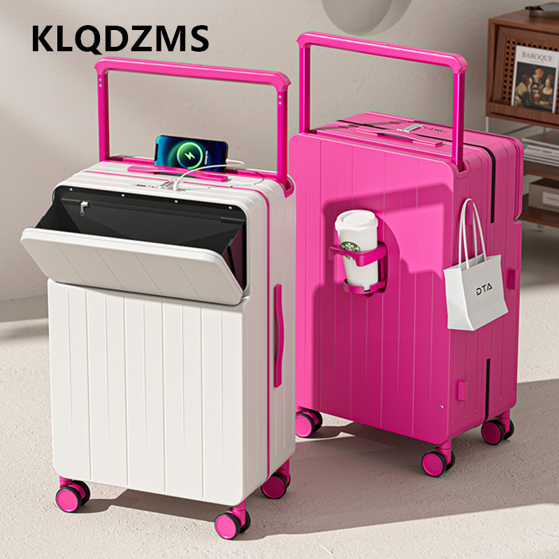 Walizka wielofunkcyjna KLQDZMS – Front Opening Laptop Luggage 24 Inch recenzja i cena