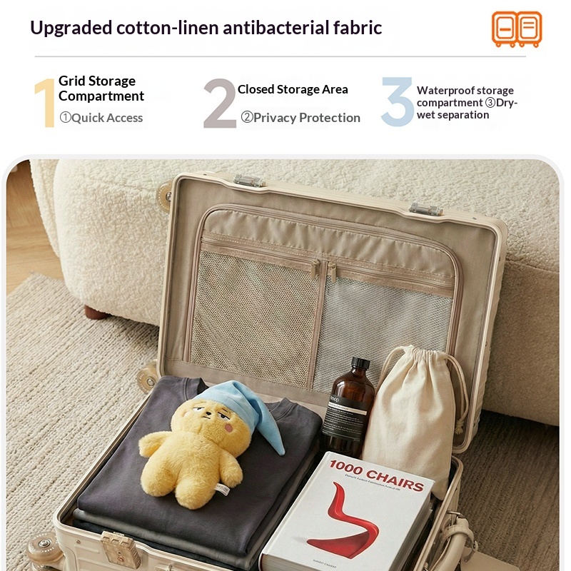 Nowa damska walizka na kółkach – Spinner Wheel Rolling Suitcase 20 Inch recenzja i cena