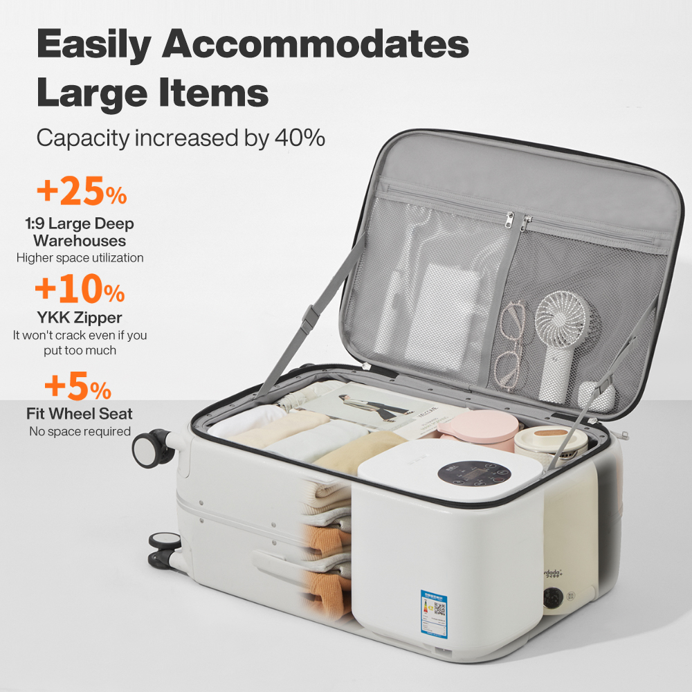 Walizka na kółkach Mixi New PC – Aluminum Frame Carry On Luggage recenzja i cena