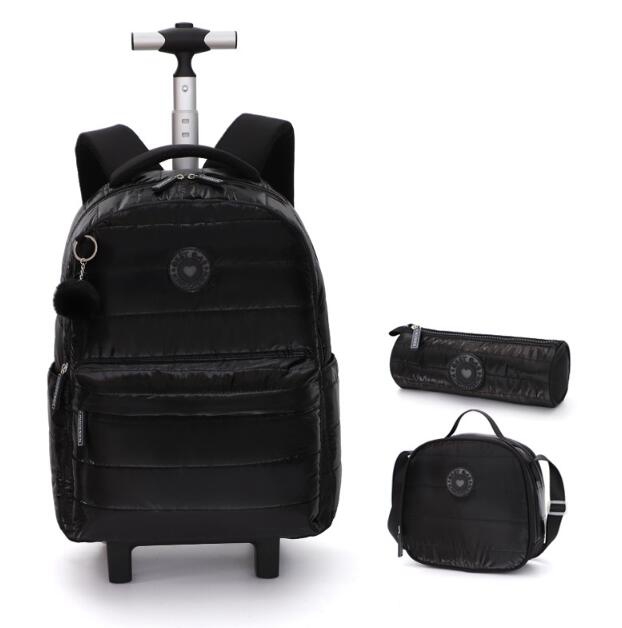 Plecak szkolny na kółkach 18 c – Foldable Rolling Luggage Bag recenzja i cena