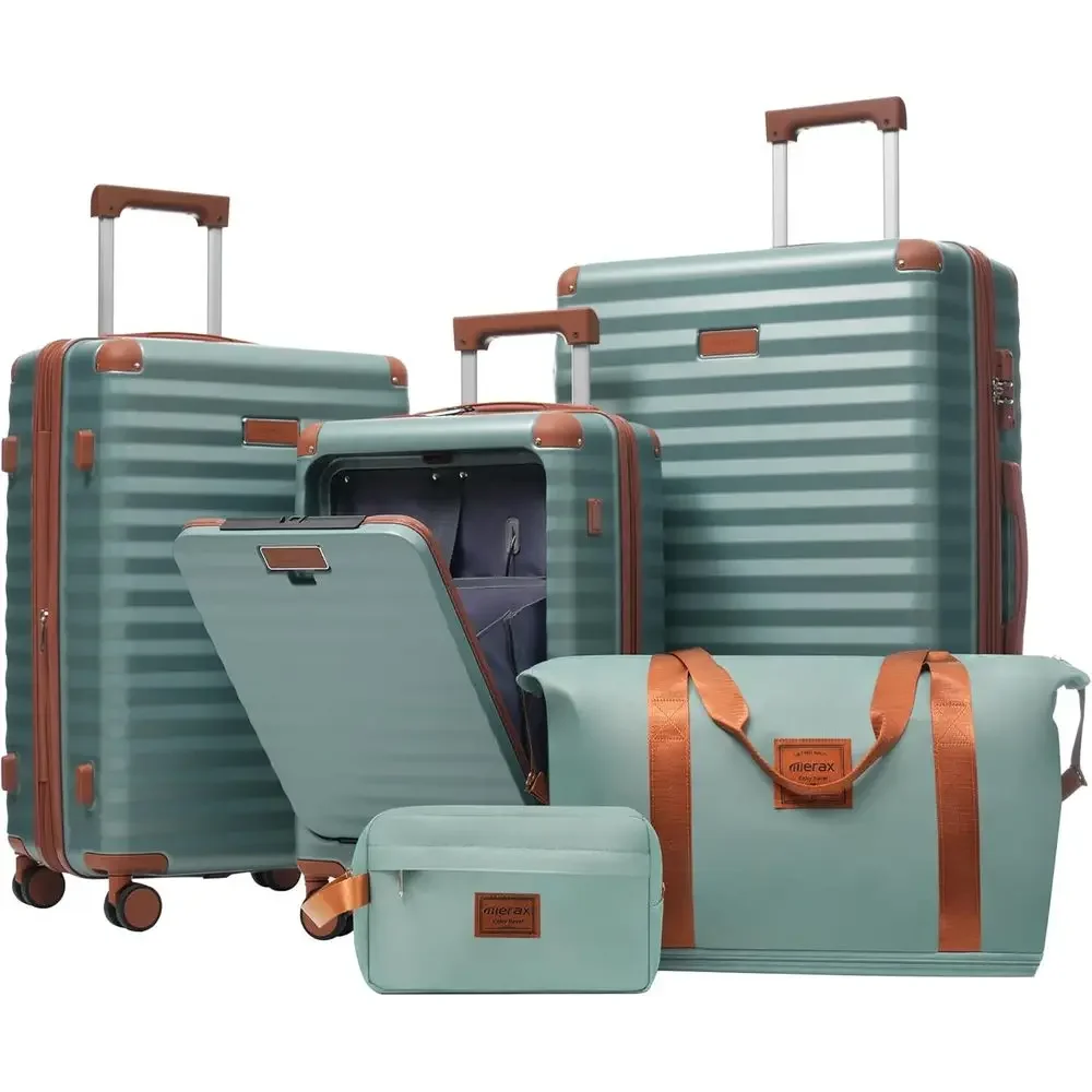 5-częściowy zestaw walizek z t – Expandable Hard Shell Luggage Set recenzja i cena
